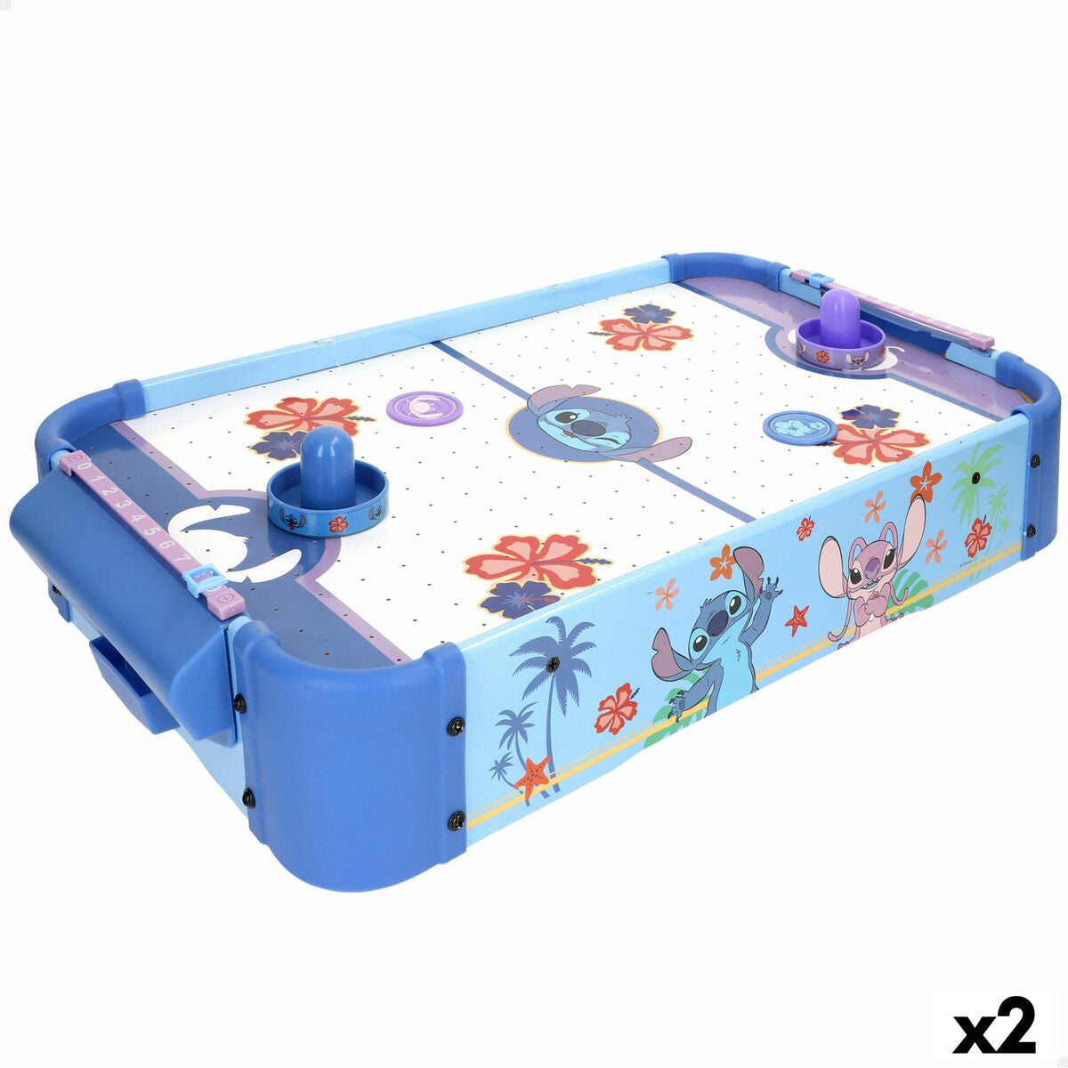 Masă de Hockey Stitch 53 x 9 x 31 cm (2 Unități) - Jucarii si jocuri, Jocuri și accesorii