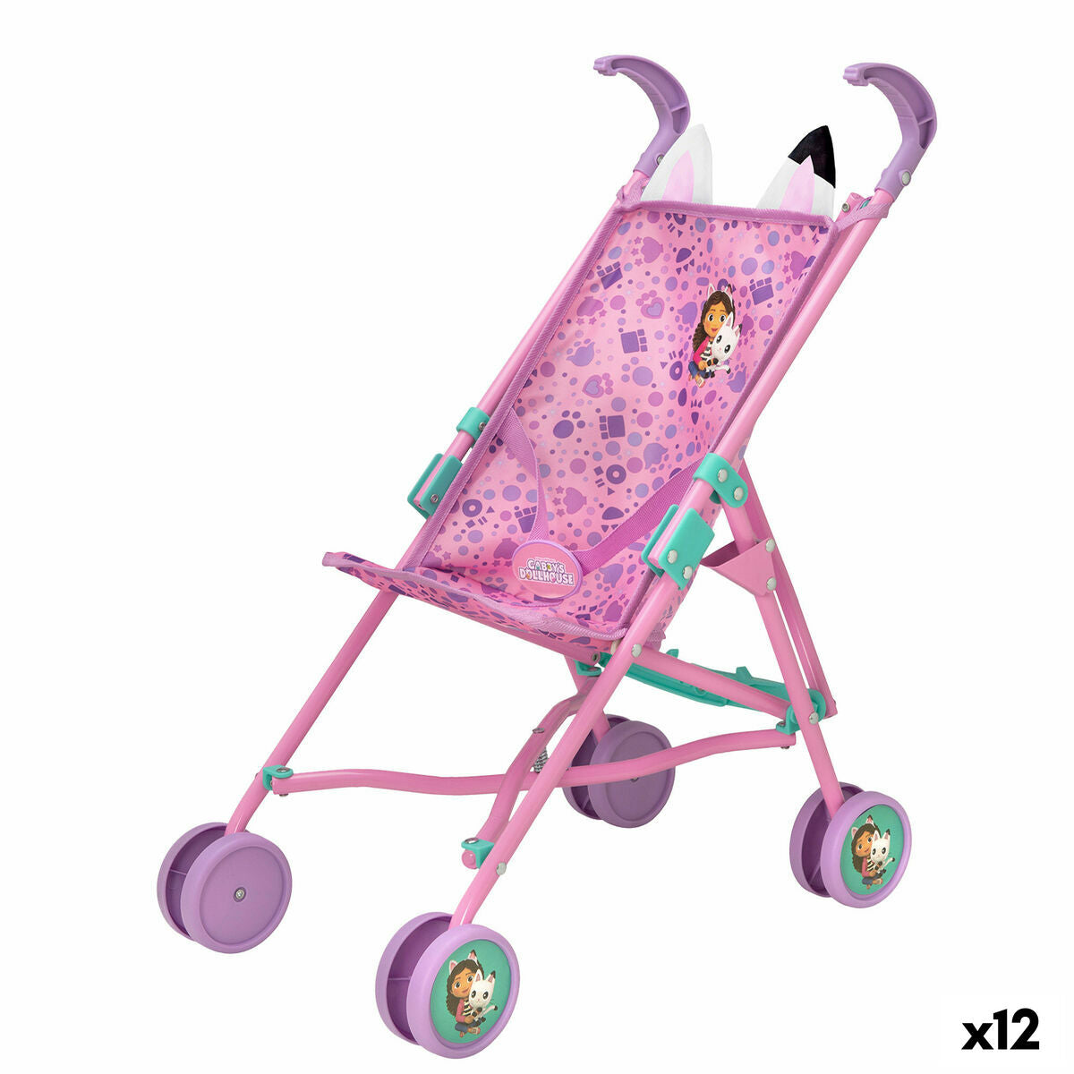 Cărucior pentru Păpuși Gabby's Dollhouse (12 Unități) - Jucarii si jocuri, Păpuși și accesorii