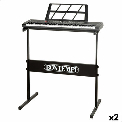Pian Electronic Bontempi 68 x 88 x 38 cm (2 Unități) - Jucarii si jocuri, Instrumente muzicale pentru copii