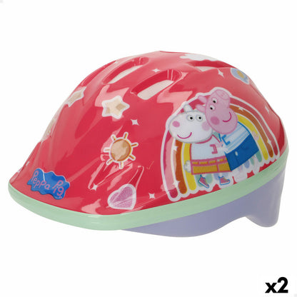 Cască de Ciclism pentru Copii Peppa Pig Roșu 48-52 cm - Sport și în aer liber, Ciclism