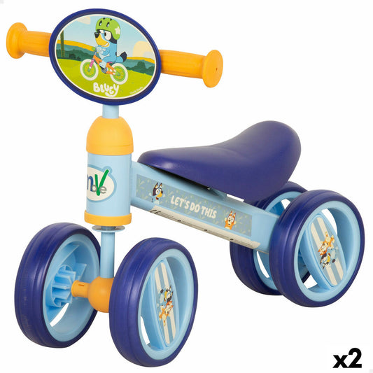 Triciclu Bluey Albastru 47 x 37 x 25 cm (2 Unități) - Jucarii si jocuri, În aer liber și sport