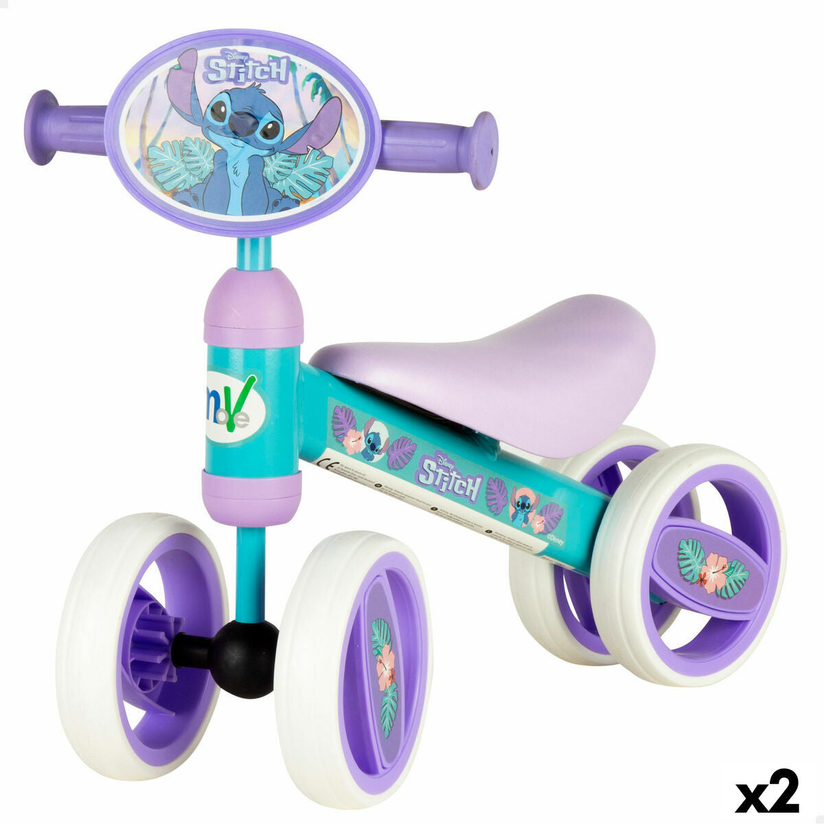 Triciclu Stitch 47 x 37 x 25 cm - Jucarii si jocuri, În aer liber și sport