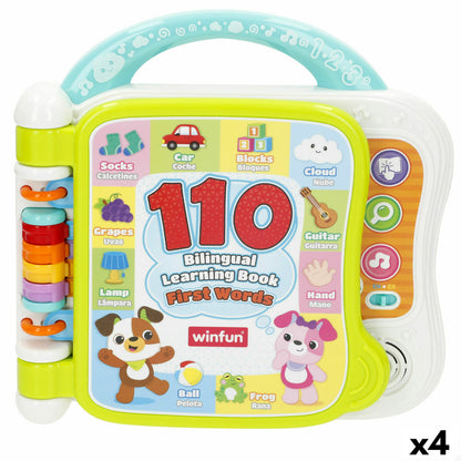 Carte de activități pentru copii Winfun (4 Unități) - Bebelus, Jucăriile copilăriei timpurii