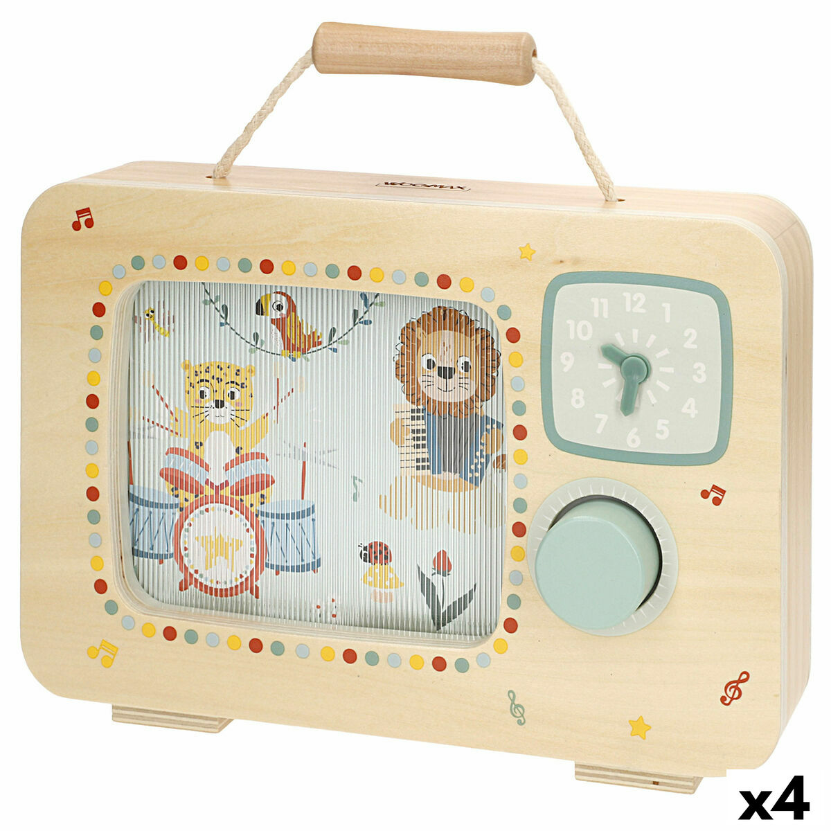 Jucărie interactivă Woomax 24 x 17 x 5 cm (4 Unități) - Jucarii si jocuri, Imitații de jocuri