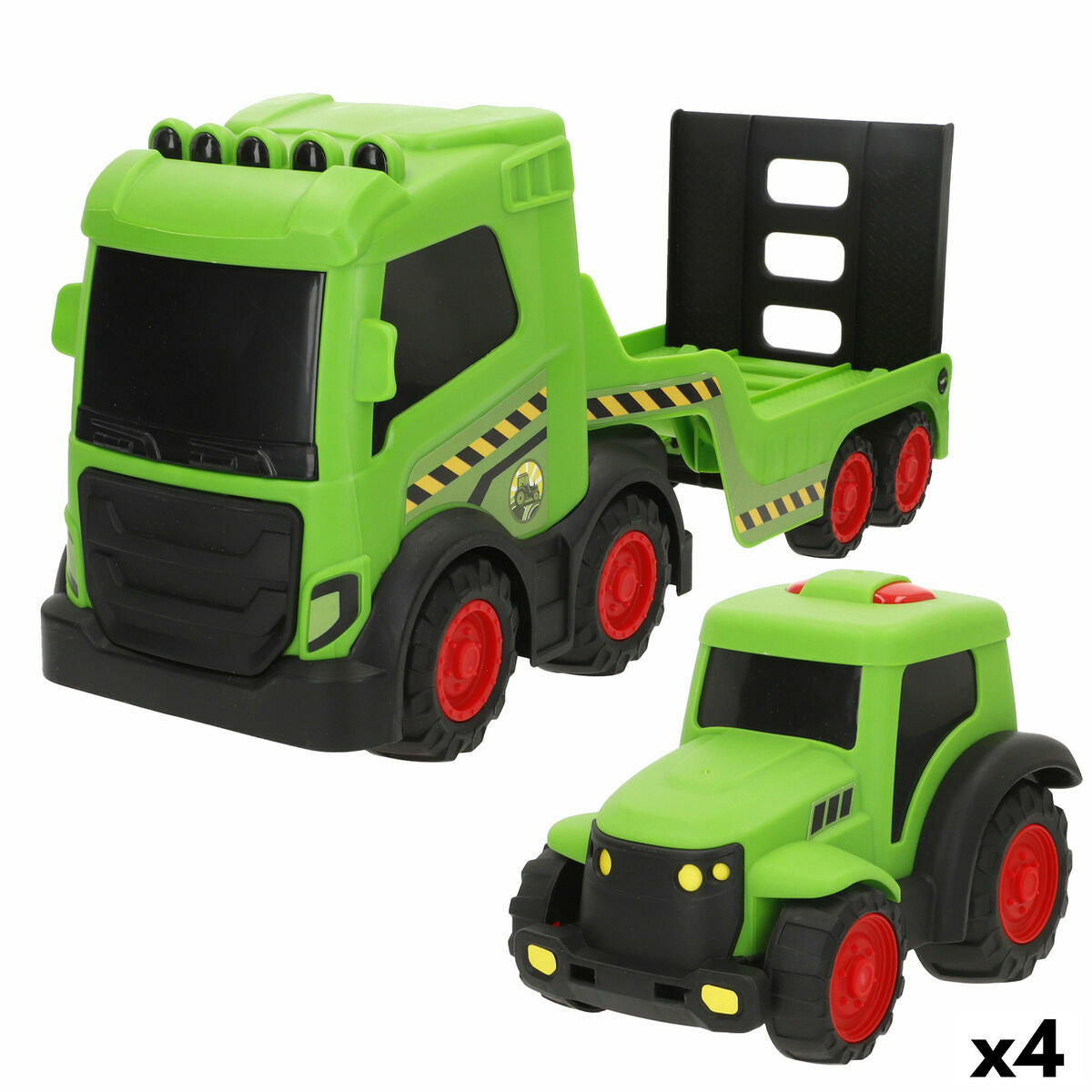 Camion Autotransporter Teamsterz 12 X 18 X 40 CM (4 Unități) - Jucarii si jocuri, Vehicule