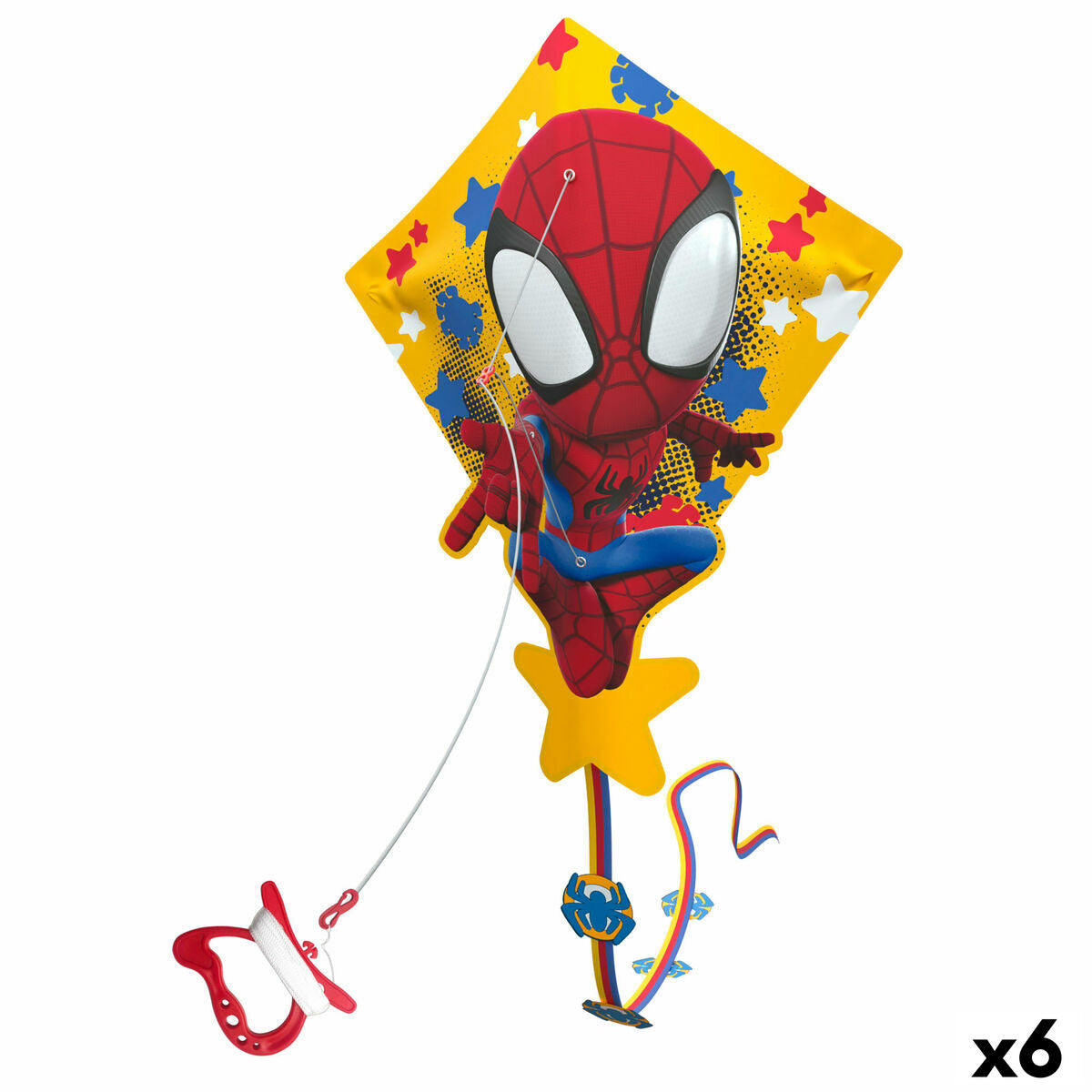 Zmeu Spider-Man 55 X 68 X 2 CM (6 Unități) - Jucarii si jocuri, În aer liber și sport