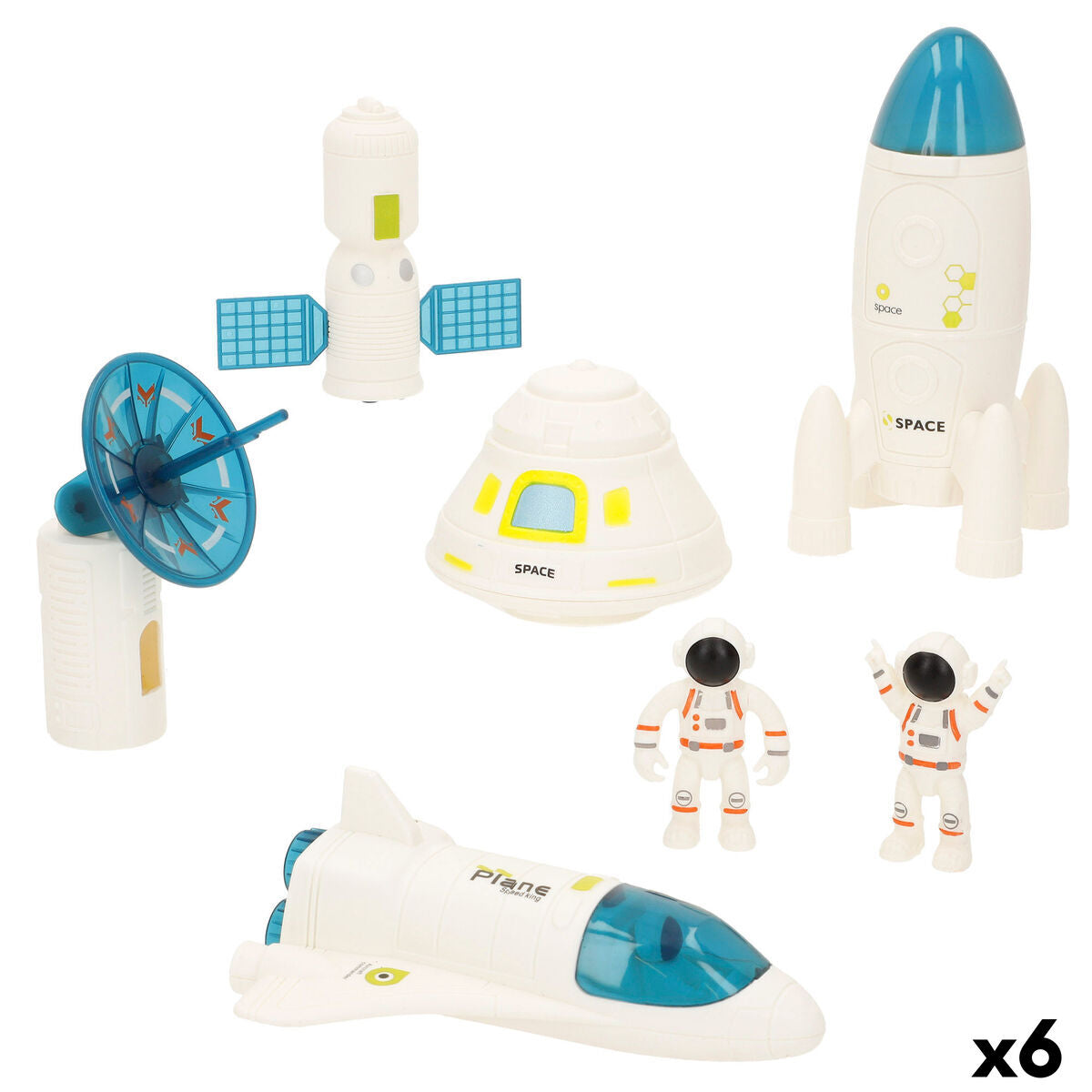 Playset Colorbaby astronautas 7 Piese - Jucarii si jocuri