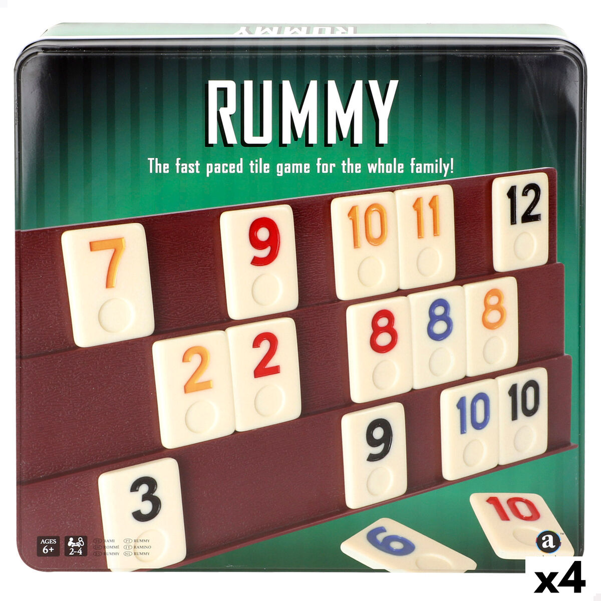Joc de Masă Rummy (4 Unități) - Jucarii si jocuri, Jocuri și accesorii