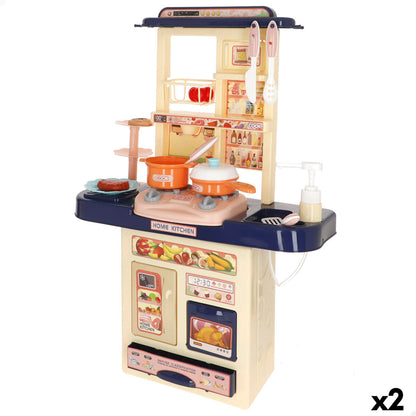 Bucătărie de Jucărie Colorbaby 46 X 64 X 19 CM 11 Piese (2 Unități) - Jucarii si jocuri, Imitații de jocuri