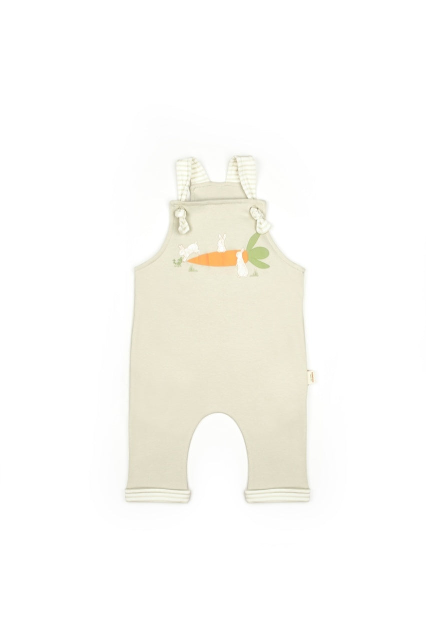 Salopeta cu bretele Rabbit, BabyCosy, 100% bumbac organic