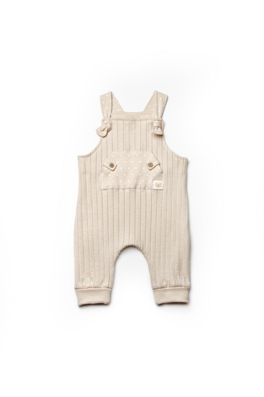 Salopeta cu bretele TeddyBear, BabyCosy, 100% bumbac organic