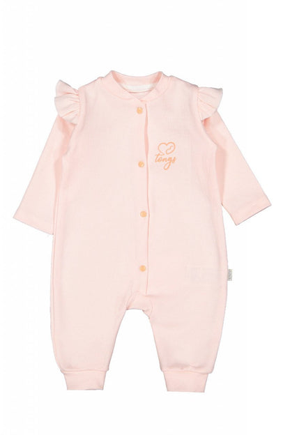 Salopeta cu maneca lunga si volanas nou nascut SOMON, Tongs baby