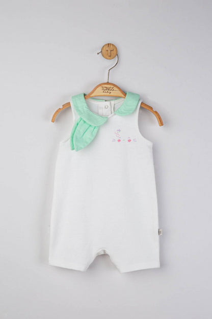 Salopeta de vara pentru bebelusi cu tulle, Tongs baby