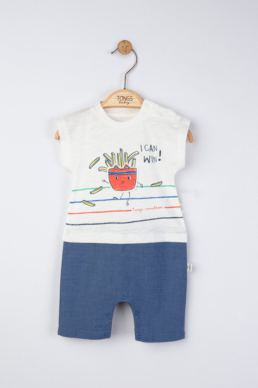 Salopeta de vara pentru bebelusi Marathon, Tongs baby