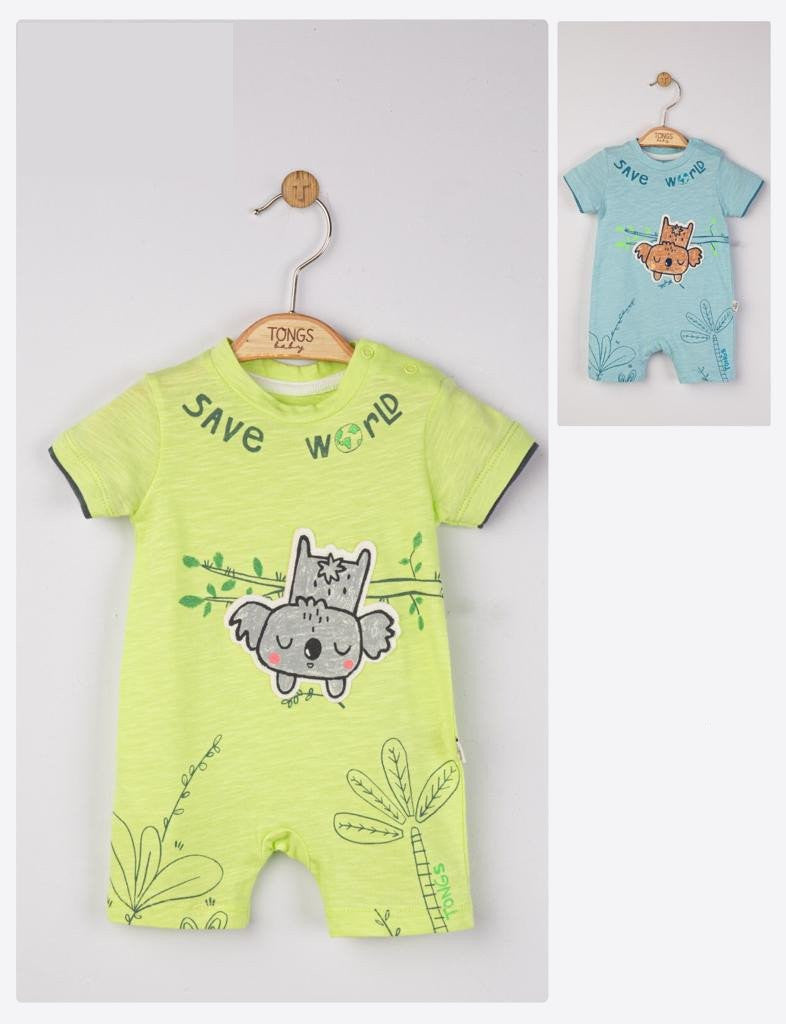 Salopeta de vara pentru bebelusi Save the Koala, Tongs baby