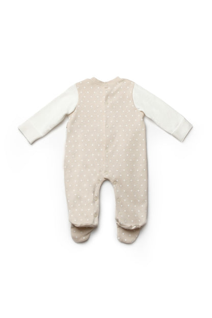 Salopeta eleganta TeddyBear, BabyCosy, 100% bumbac organic