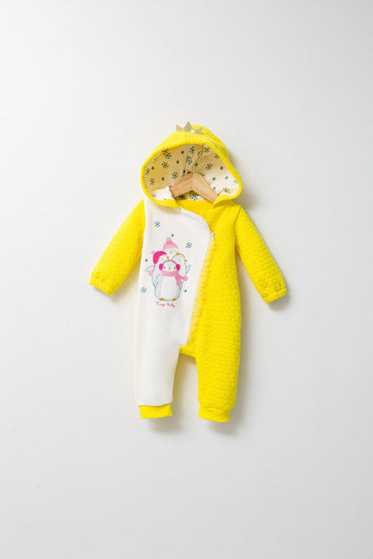 Salopeta pentru bebelusi de iarna Pinguins, Tongs baby