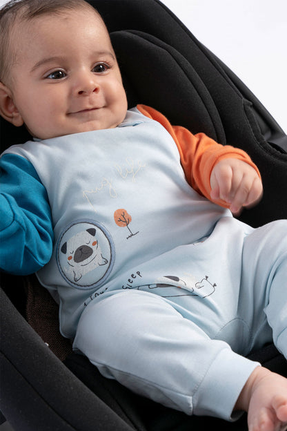 Salopeta pentru bebelusi Pug, Tongs baby