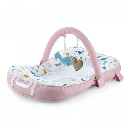 Saltea multifunctionala BabyJem Sit and Play cu bara jucarii