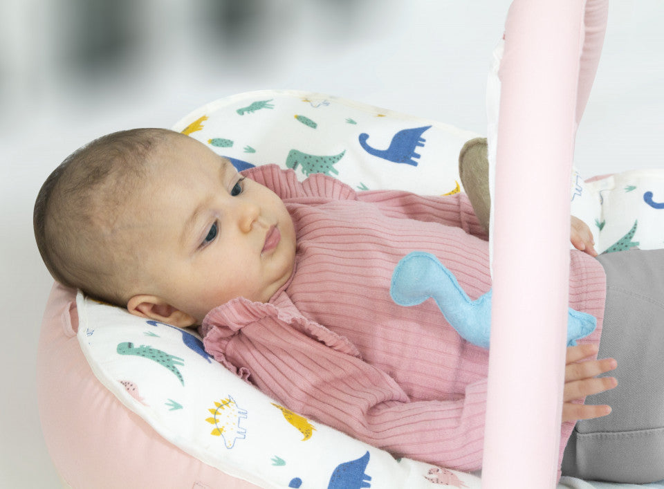 Saltea multifunctionala BabyJem Sit and Play cu bara jucarii