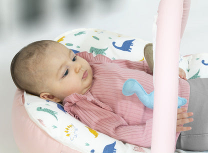Saltea multifunctionala BabyJem Sit and Play cu bara jucarii