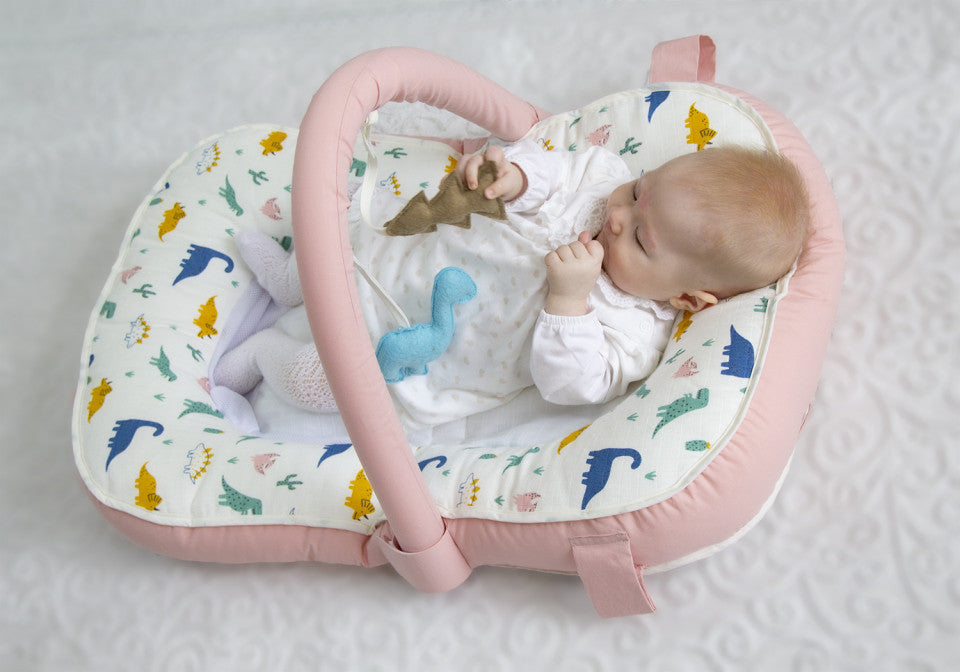 Saltea multifunctionala BabyJem Sit and Play cu bara jucarii