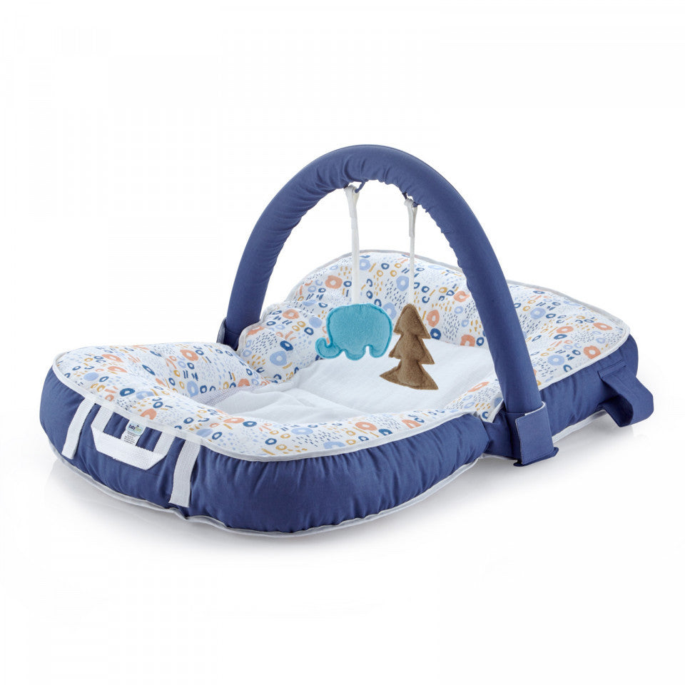 Saltea multifunctionala BabyJem Sit and Play cu bara jucarii