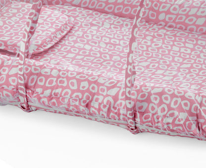 Saltea reductor/ BabyNest BabyJem cu pernuta si plasa insecte Sleep Safe