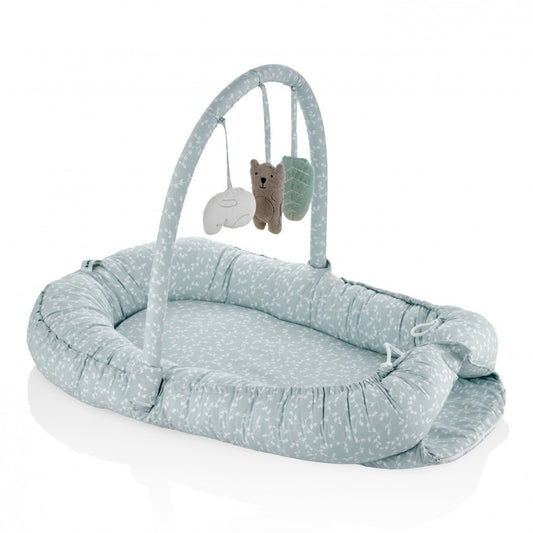 Salteluta BabyNest cu bara jucarii Between parents