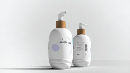 Sampon si gel de dus hipoalergenic 2 in 1 pentru bebelusi si copii Agnotis 400 ml