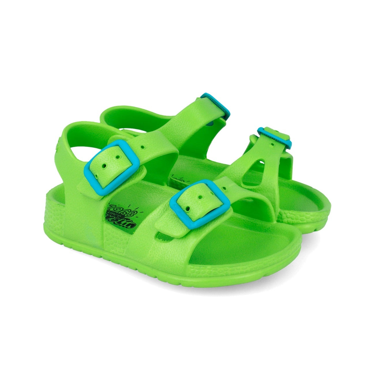 Sandale din cauciuc pentru copii Garvalin 252850, verde