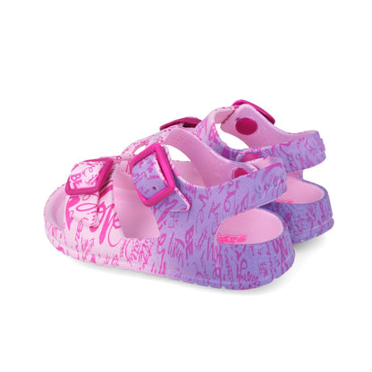 Sandale din cauciuc pentru copii Garvalin 252852, fucsia