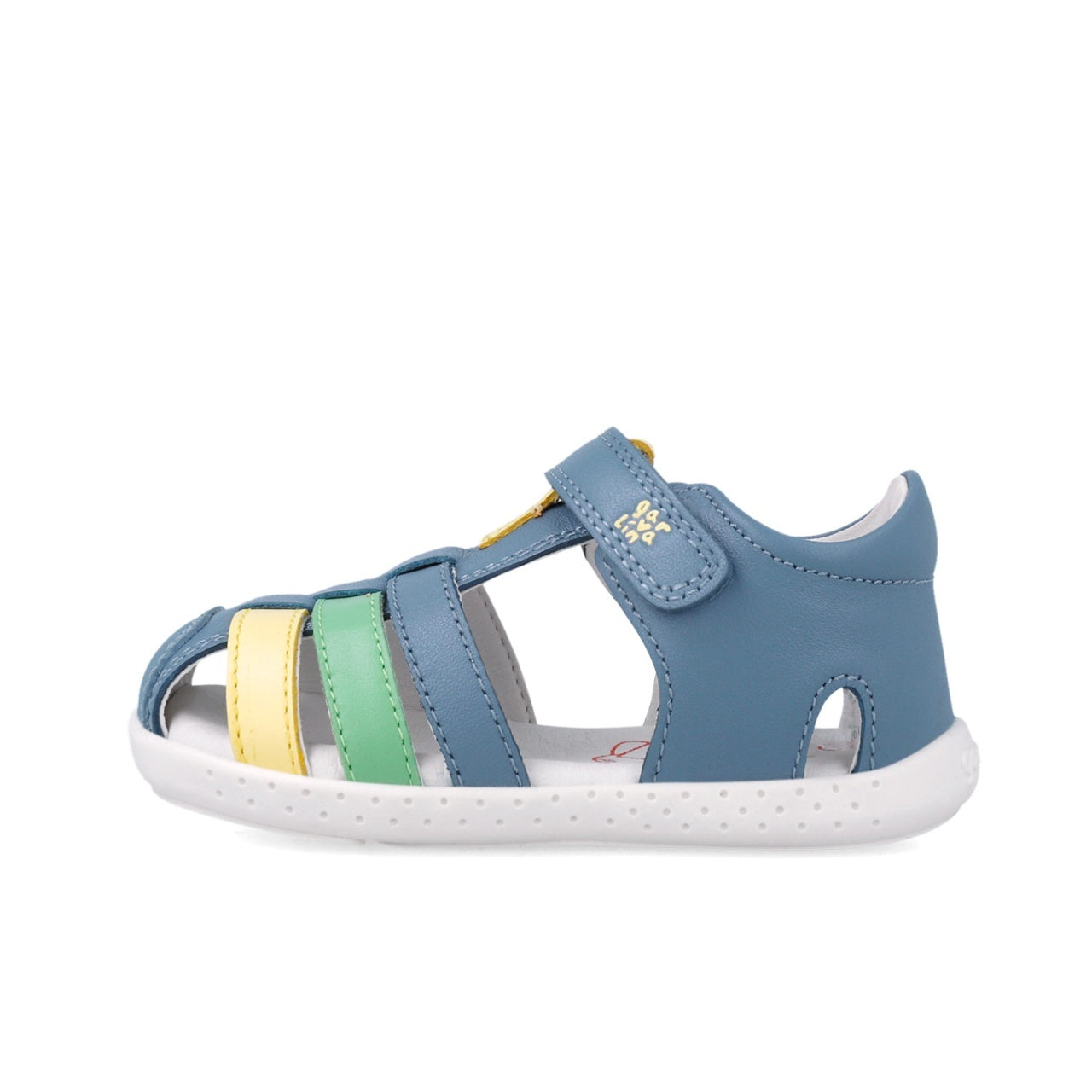 Sandale din piele pentru copii Garvalin 252332, indigo