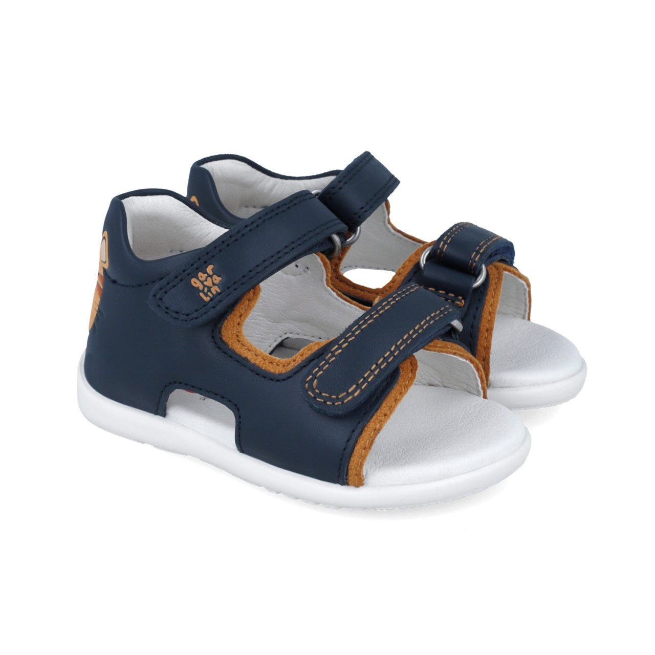 Sandale pentru copii leusor, Garvalin, 252317, bleumarin