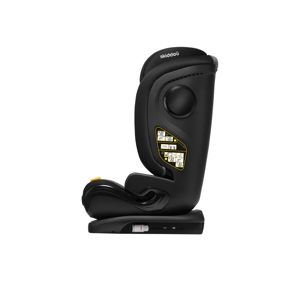 Scaun auto ISOFIX Skiddou Täby, 15-36 kg, Normandic Dream, Gri