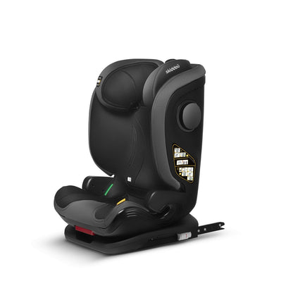 Scaun auto ISOFIX Skiddou Täby, 15-36 kg, Onyx, Negru FARA AMBALAJ/Cutie Originala