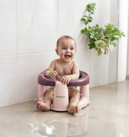 Scaun de baie bebelusi Bath and Feeding BabyJem, mov
