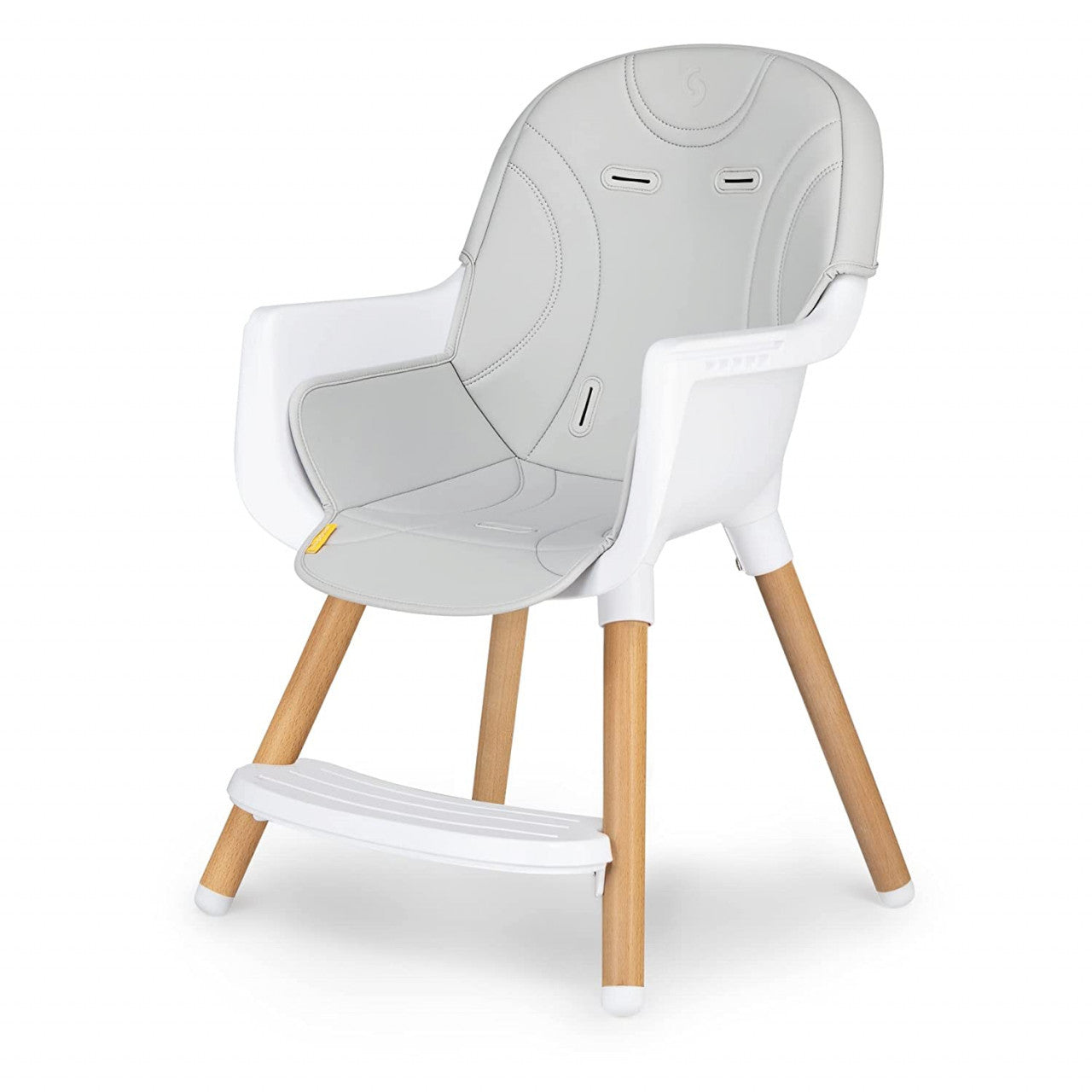 Scaun de masa 2 in 1 transformabil Skiddou Sunt, Normandic Dream, Gri deschis