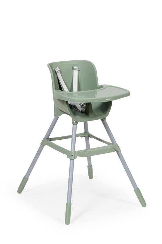 Scaun de masa pentru copii, BabyJem, verde -