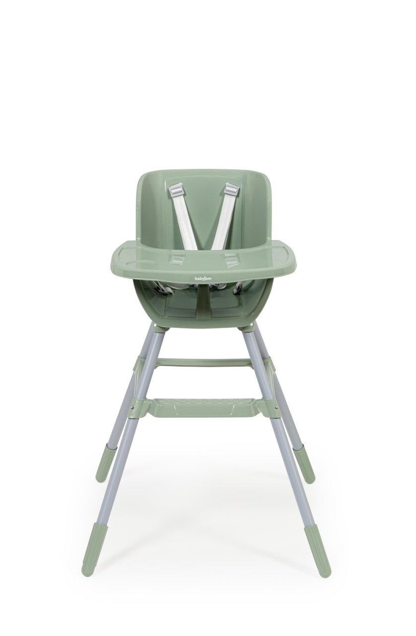 Scaun de masa pentru copii, BabyJem, verde