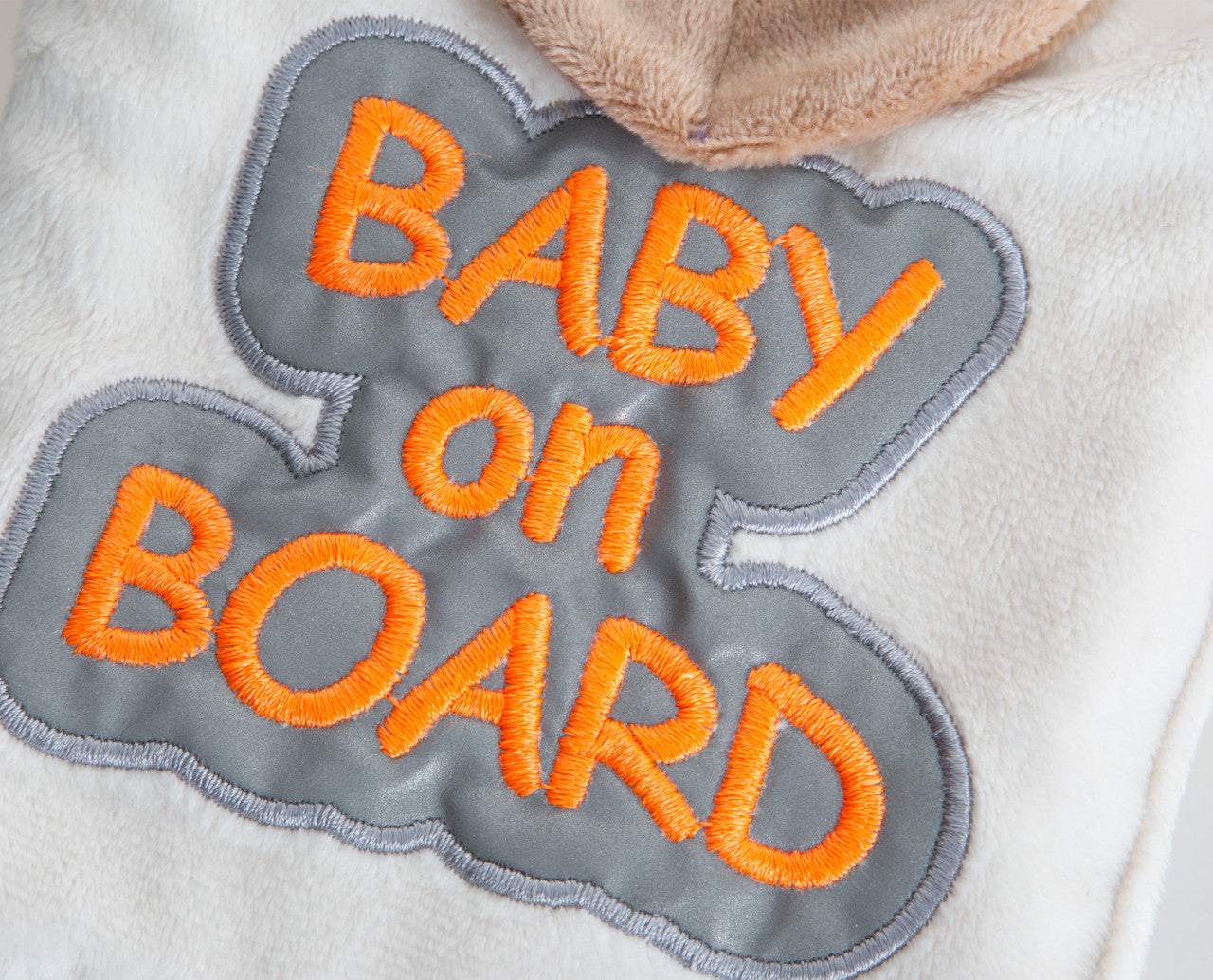 Semn reflectorizant Baby on Board BabyJem, rosu