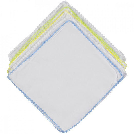 Set 10 batistute BabyJem din bumbac pentru copii 20x20 cm - Batista