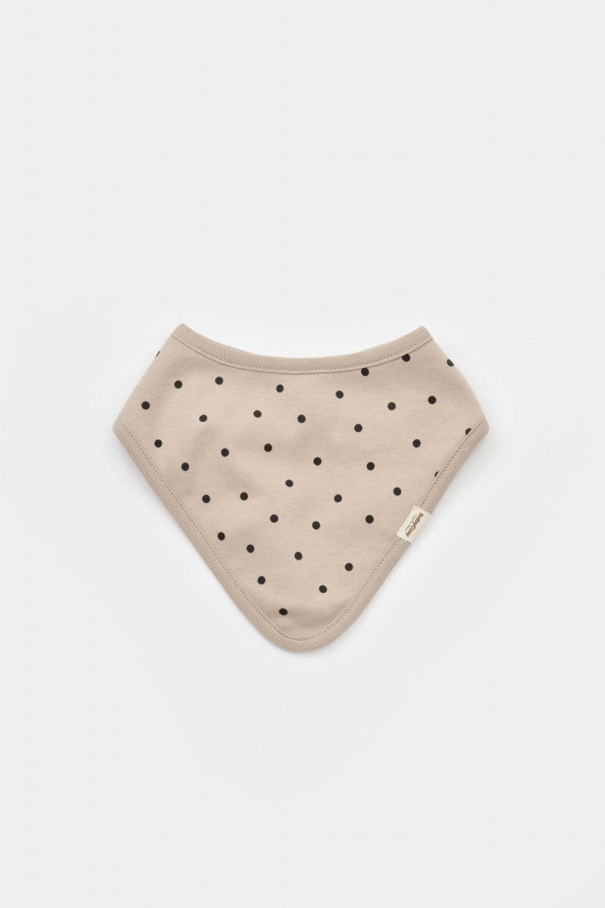 Set 2 bavete Girafa, BabyCosy, Ecru/Mink