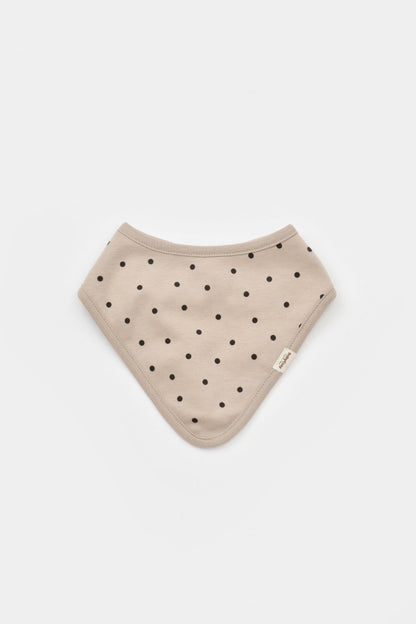 Set 2 bavete Girafa, BabyCosy, Ecru/Mink