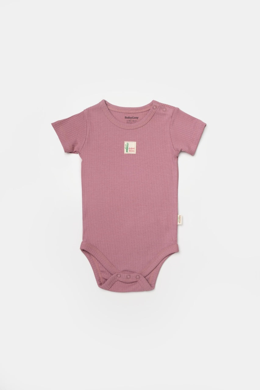 Set 2 body Bamboo,roz, BabyCosy, 50% bumbac+50%bambus