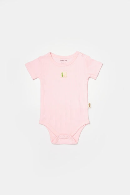 Set 2 body Bamboo,roz, BabyCosy, 50% bumbac+50%bambus