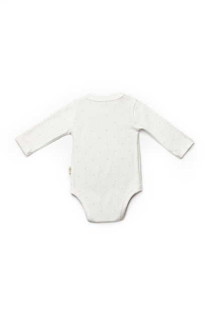 Set 2 body-uri cu maneca lunga petrecute, TeaddyBear, BabyCosy