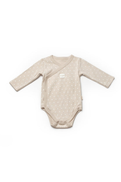 Set 2 body-uri cu maneca lunga petrecute, TeaddyBear, BabyCosy