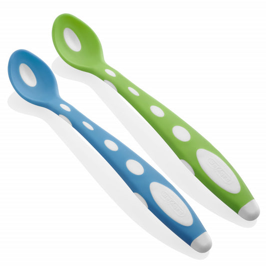 Set 2 lingurite din silicon BabyJem Soft Spoon - Lingurita