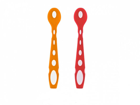 Set 2 lingurite din silicon BabyJem Soft Spoon - Lingurita
